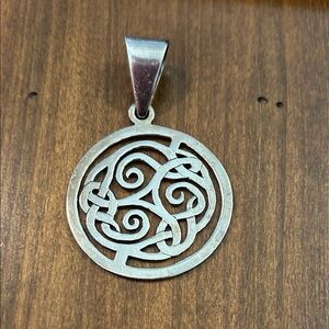 Silpada Intricate Silver Celtic Necklace